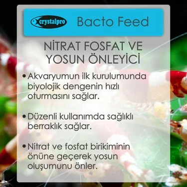 Bacto Feed-Cyrstalpro 125ml - görsel 2
