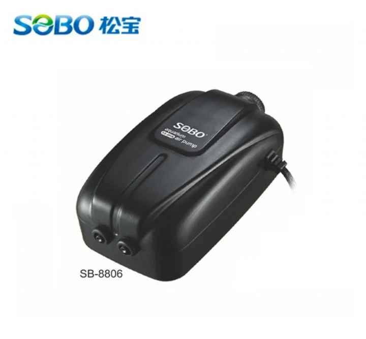 SB-8806 Sobo Hava Motoru Çift Çıkış 8W-2.5L/min